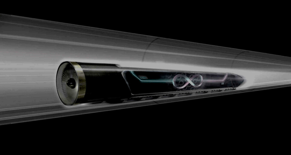 KAN BLI VIRKELIGHET: Elon Musk, mannen bak PayPal og Tesla, har en visjon om et lyntog som skal kunne frakte deg fra USA til Kina på to timer. Et selskap jobber nå med å realisere Hyperloop-drømmen til Musk.