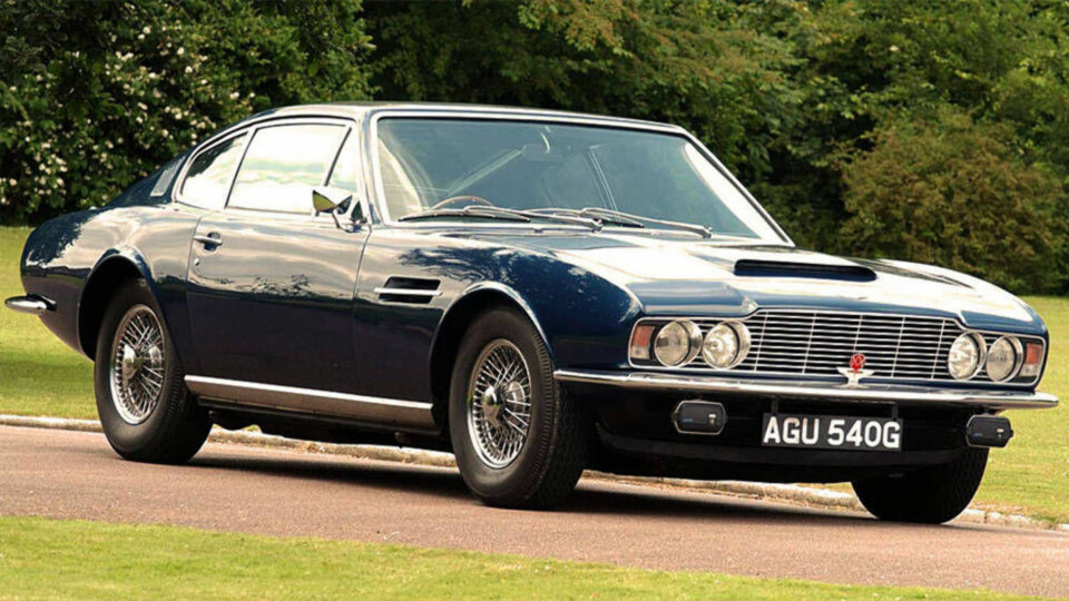 CLASSIC: Aston Martin DBS - en ekte klassiker.