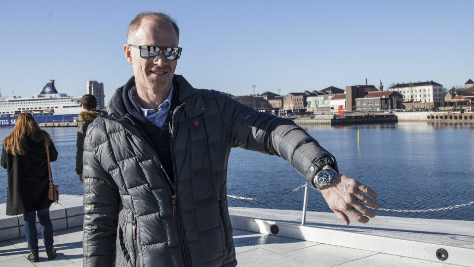 TØFFING: Alpina har hentet inn Børge Ousland som ambassadør for sitt nye smartklokkeprosjekt.