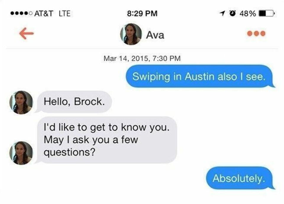 Menn blir lurt trill rundt av denne Tinder-profilen