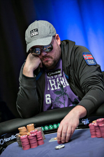 IMPONERER: Tor-Arne Fenes imponerer stort under norgesmesterskapet finalebord.