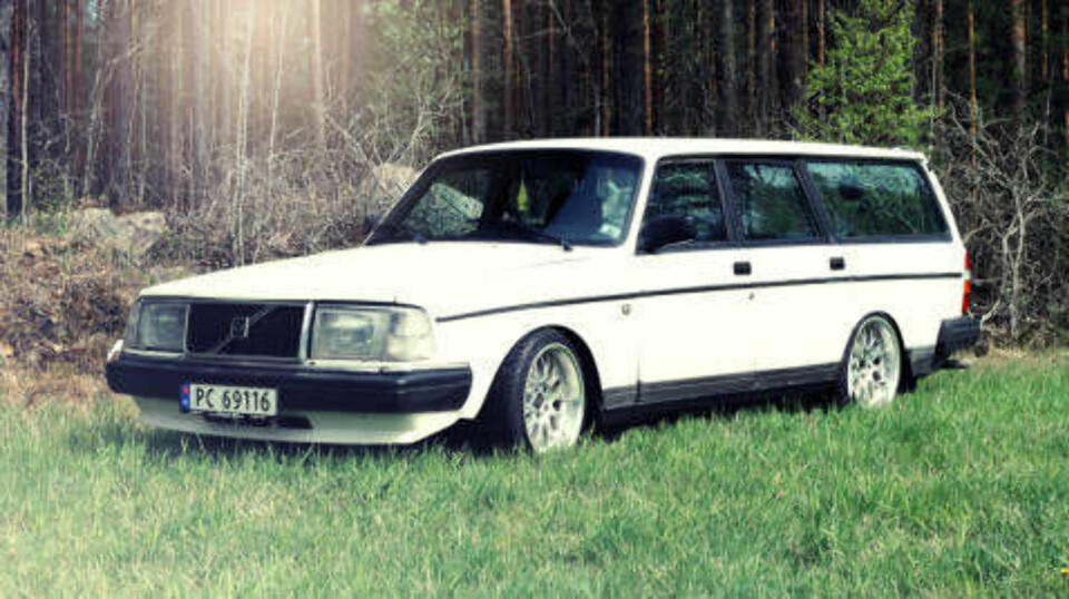 Denne bilen vekker fortsatt oppsikt.