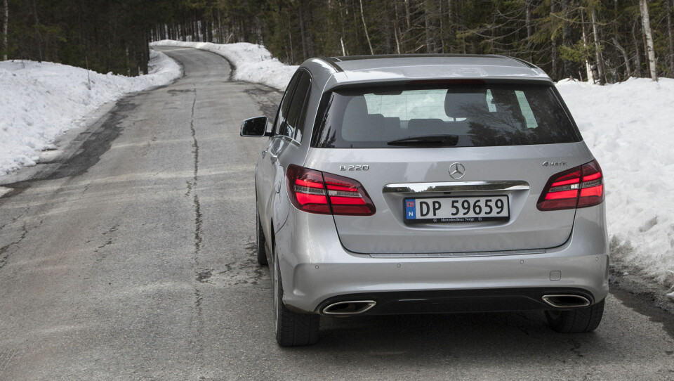 Test av Mercedes B220 4Matic