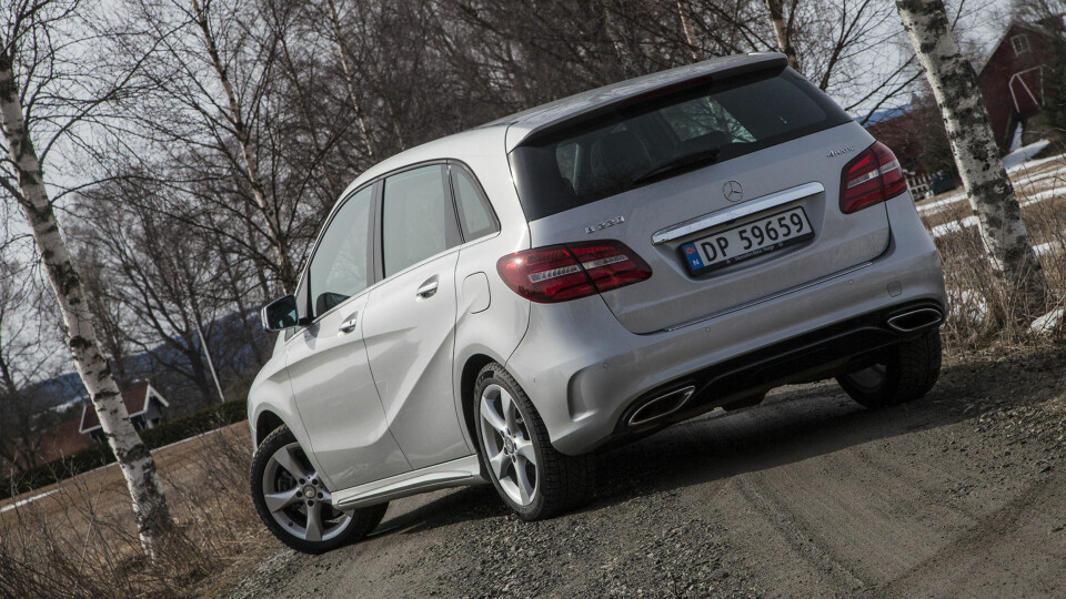 Test av Mercedes B220 4Matic