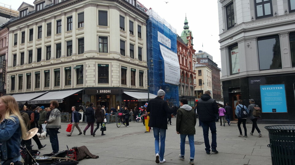 Bare et testbilde tatt med Galaxy S6 Edge ...