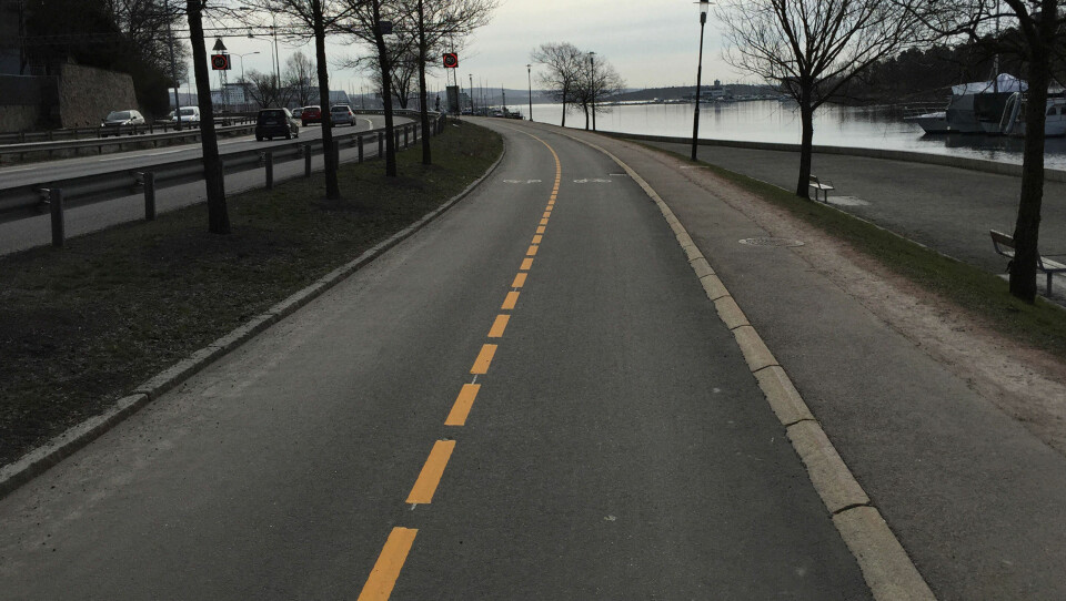 Der det er gode sykkelveier, er elsykkel fantastisk effektivt.