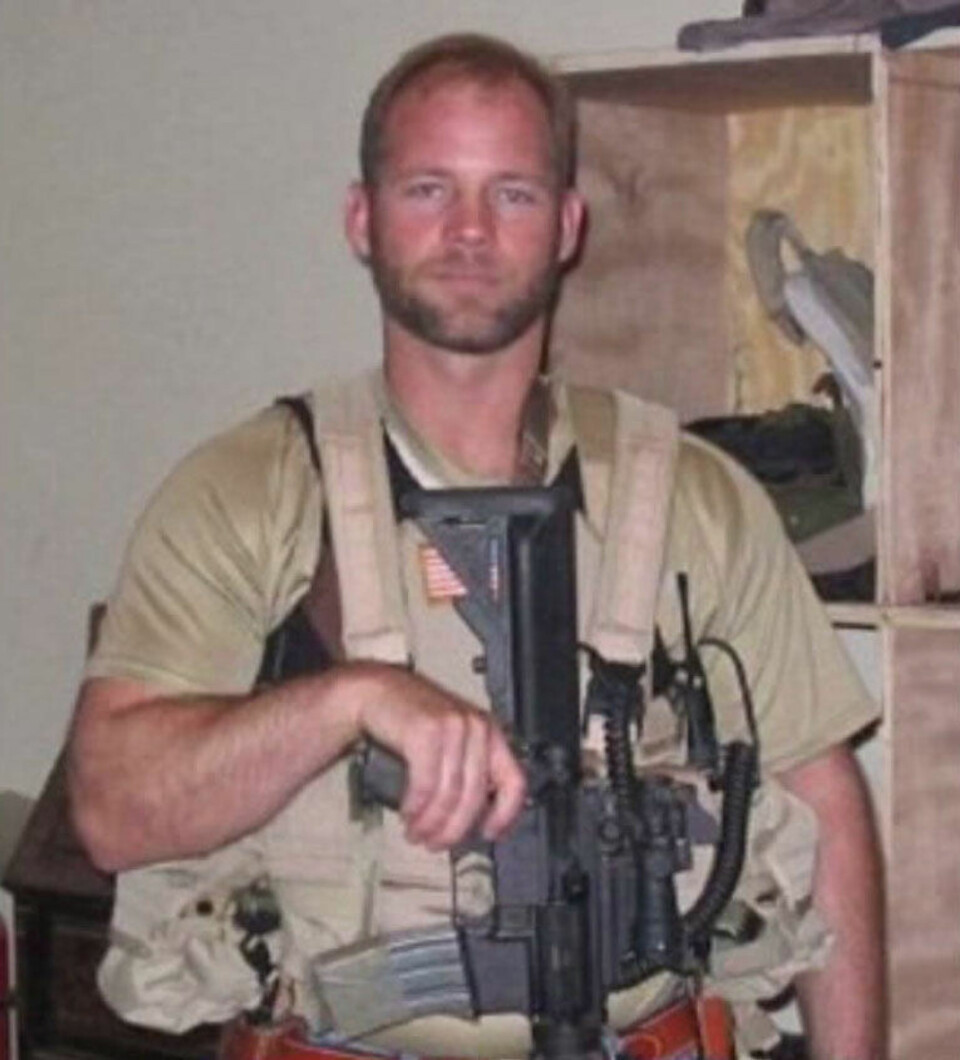 HARDHAUS: Den tidligere Navy SEAL-soldaten Mike Day overlevde å bli skutt 27 ganger av Al-Qaida. I dag løper han triatlon.