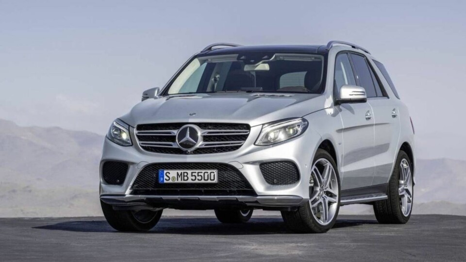 MERCEDES GLE: En stor suksess gjennom mange år har byttet navn. Mercedes ML har blitt til Mercedes GLE.