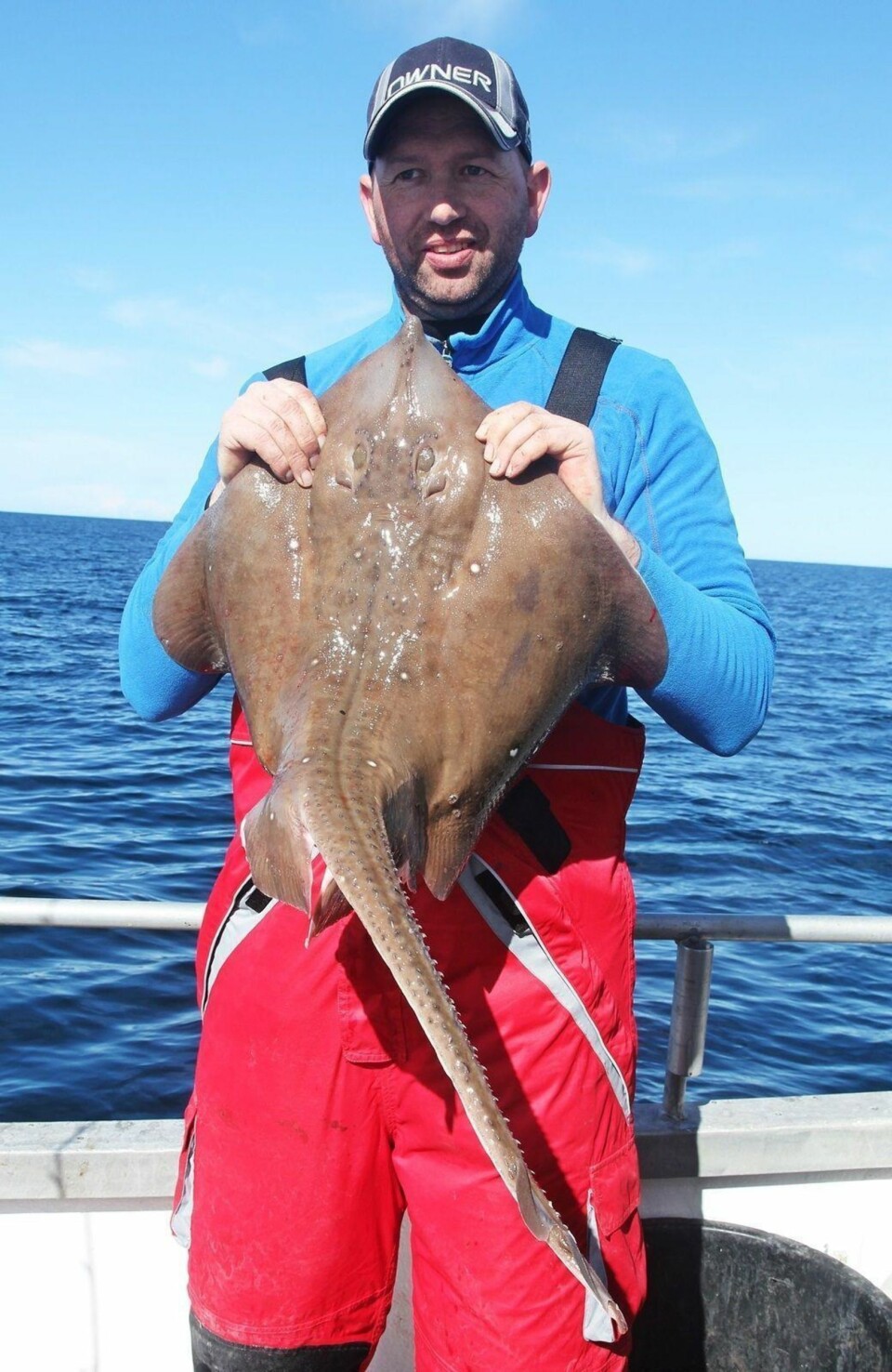 Nordmann med historisk fiskefangst