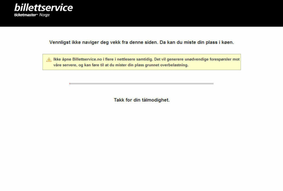Bieber utsolgt