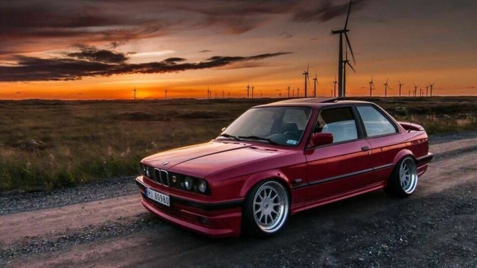 Jørgens (29) gamle BMW E30 har doblet seg i verdi