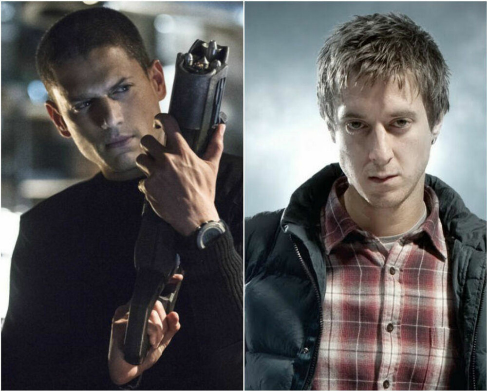 To av seriens hovedpersoner, Wentworth Miller (the Flash) og Arthur Darvill (Doctor Who).