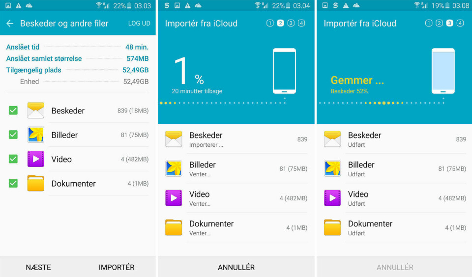 Slik bytter du fra iPhone til Android