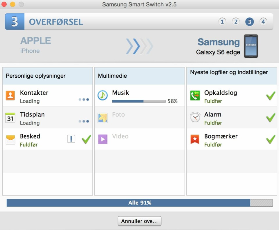 Slik bytter du fra iPhone til Android