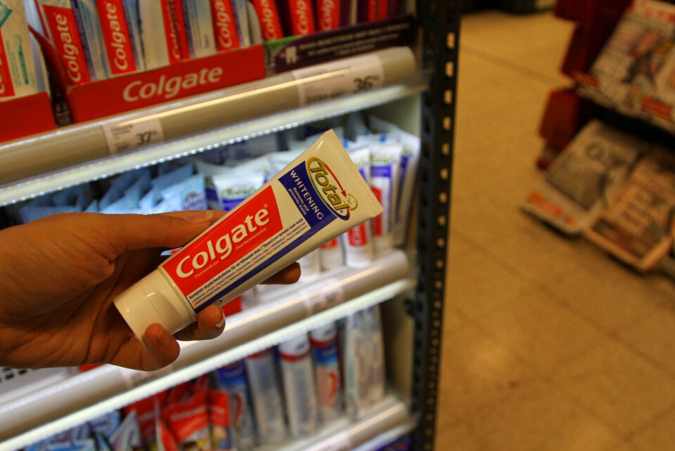Tannkremen Colgate kjøpes ikke så veldig ofte - men den kjøpes av ekstremt mange.