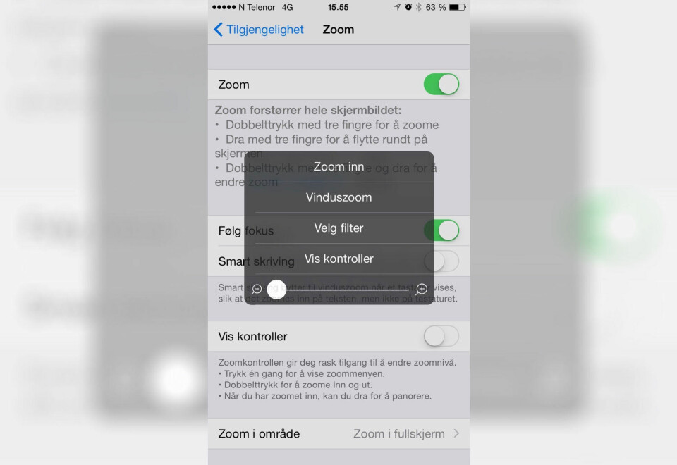 Slik aktiverer du 'trippelklikk' på iPhone