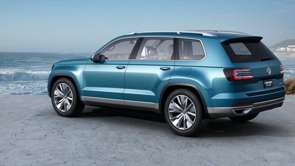 FLEKSIBEL PLATTFORM: CrossBlue er bygget på samme plattform som blant andre VW Golf. Det sier sitt om hvor fleksibel denne plattformen er i størrelsen. For Volkswagen-konsernet er dette viktig for å holde utviklingskostnadene nede.