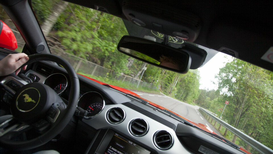 Test av Ford Mustang GT på norske veier