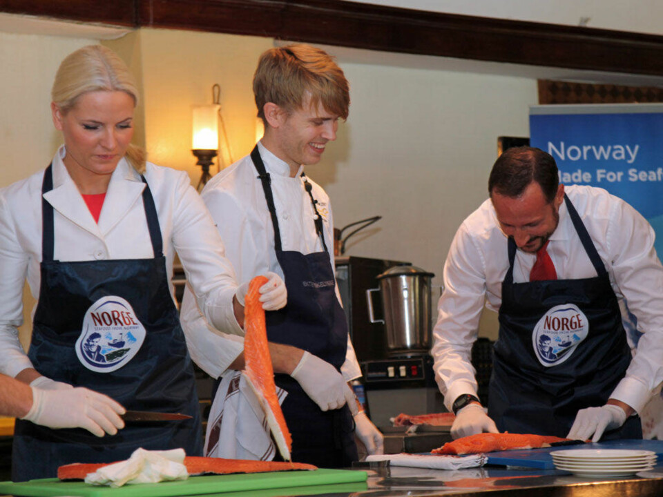 Mette-Marit og Haakon i kokkekamp