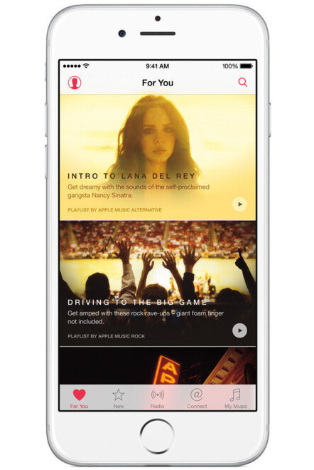 FOR DEG: Apple Music anbefaler deg musikk automatisk basert på preferanser du har oppgitt, hvilke sanger du ofte spiller, hvilke album du har kjøpt og hvilke artister du følger. Akkurat som de andre musikktjenestene.