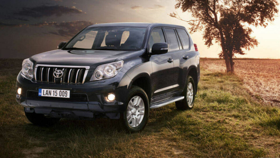 TOYOTA LAND CRUISER: Toyota Land Cruiser har vært på markedet i mange tiår allerede, og er populær på bruktmarkedet.