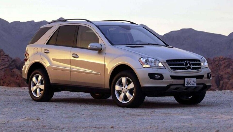MERCEDES ML: Mercedes ML er Norges sjette mest ettersøkte brukt-SUV.