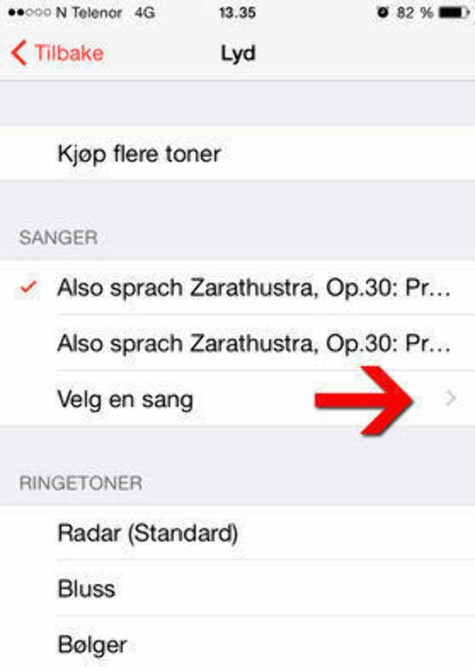 Slik får du 30 millioner låtvalg til iPhone-alarmen