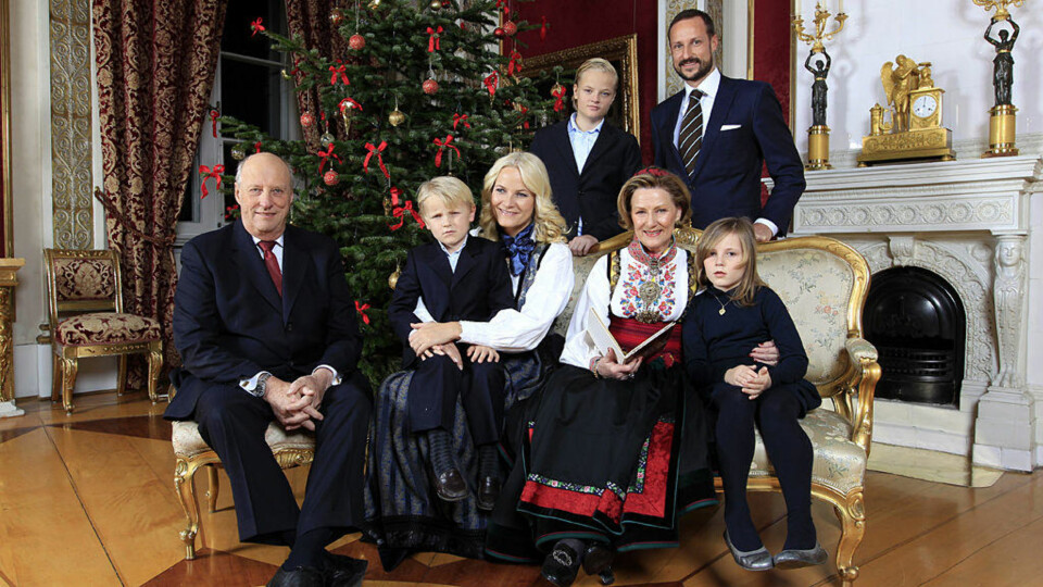Slik feirer kongefamilien jul