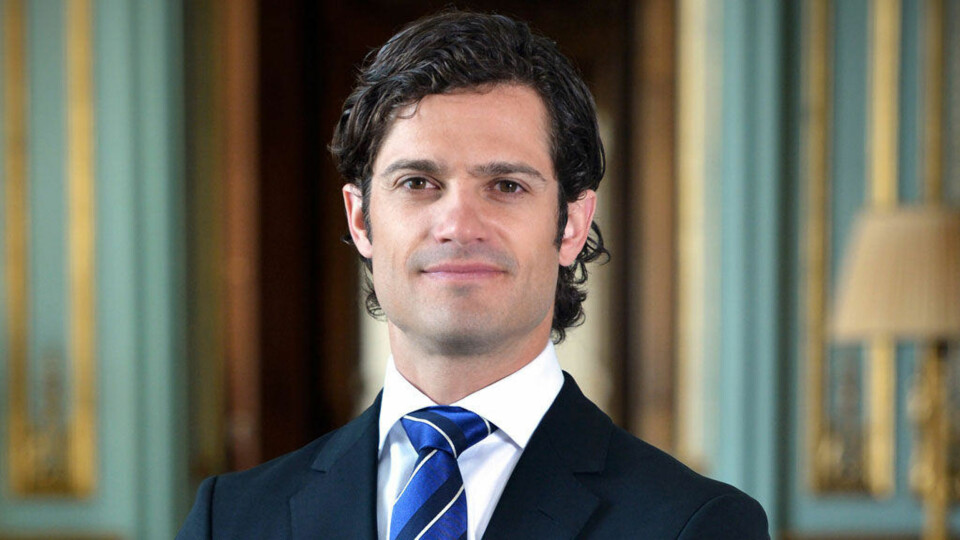 Carl Philip i badstukrangel
