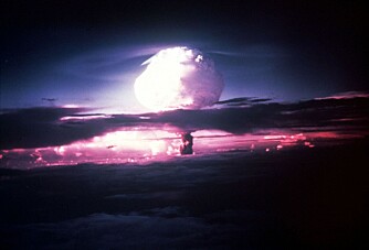 Bombene som skulle utplasseres skulle ha en eksplosiv kraft på 10 kilotonn. Hiroshima-bomben (bildet) ble til slutt målt til å være på 13 kilotonn.