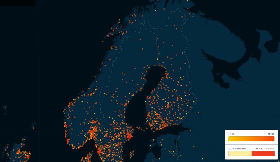 Tusenvis av nordmenn dukker opp på utrokart