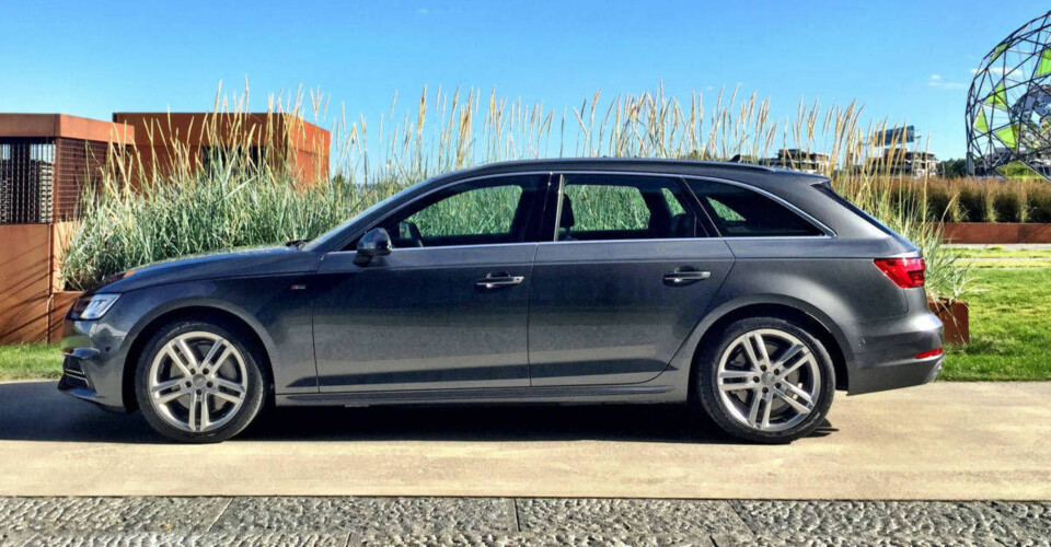 VELVOKSEN AUDI: Fra siden er ikke designendringene så store, men det er lett å se at dette har blitt en velvoksen bil.