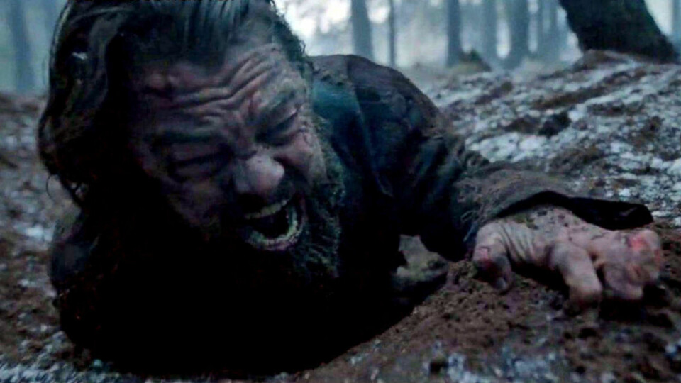 Leonardo DiCaprio som Hugh Glass i filmen The Revenant (2016)
