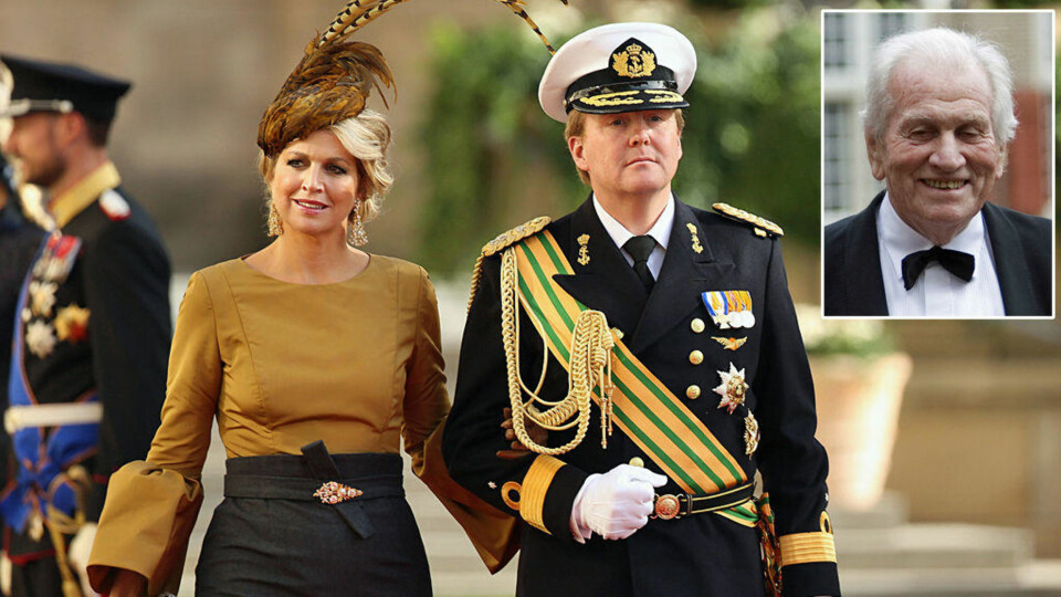 Máxima blir dronning - faren må holde seg unna
