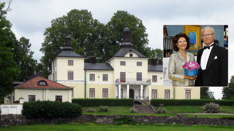 Her er kongeparets hemmelige helgeslott