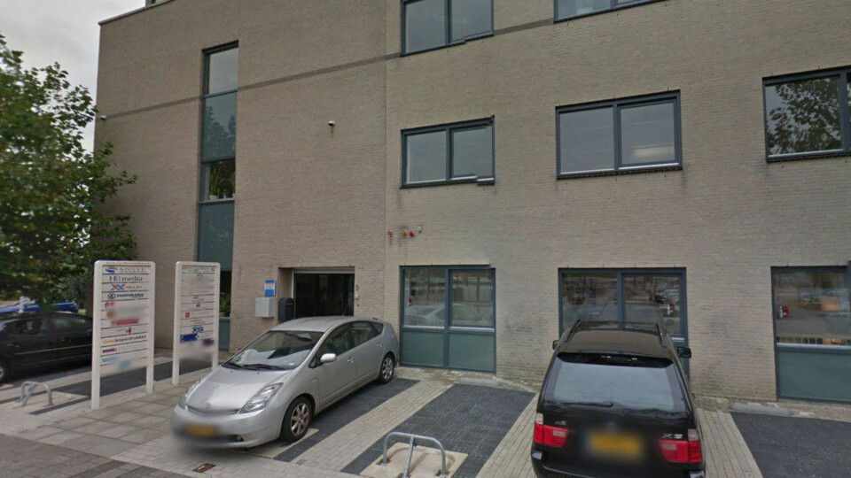 VIL TA NORSKE PORNOPIRATER: Det er selskapet Video Art Holland, som holder til i denne bygningen i byen Uitgeest vest i Nederland, som vil vite hvem de norske pornopiratene er.