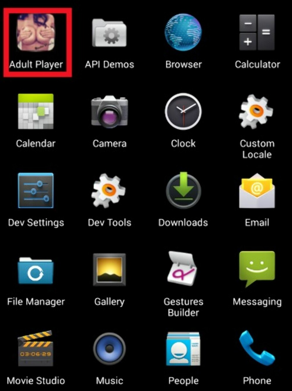RANSOMWARE: Appen Adult Player er ikke hva den utgir seg for å være.