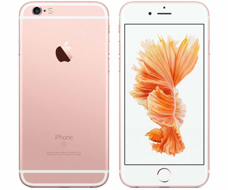 I den grad en farge er en nyhet, så kan du nå få iPhone i 'rose gold'.