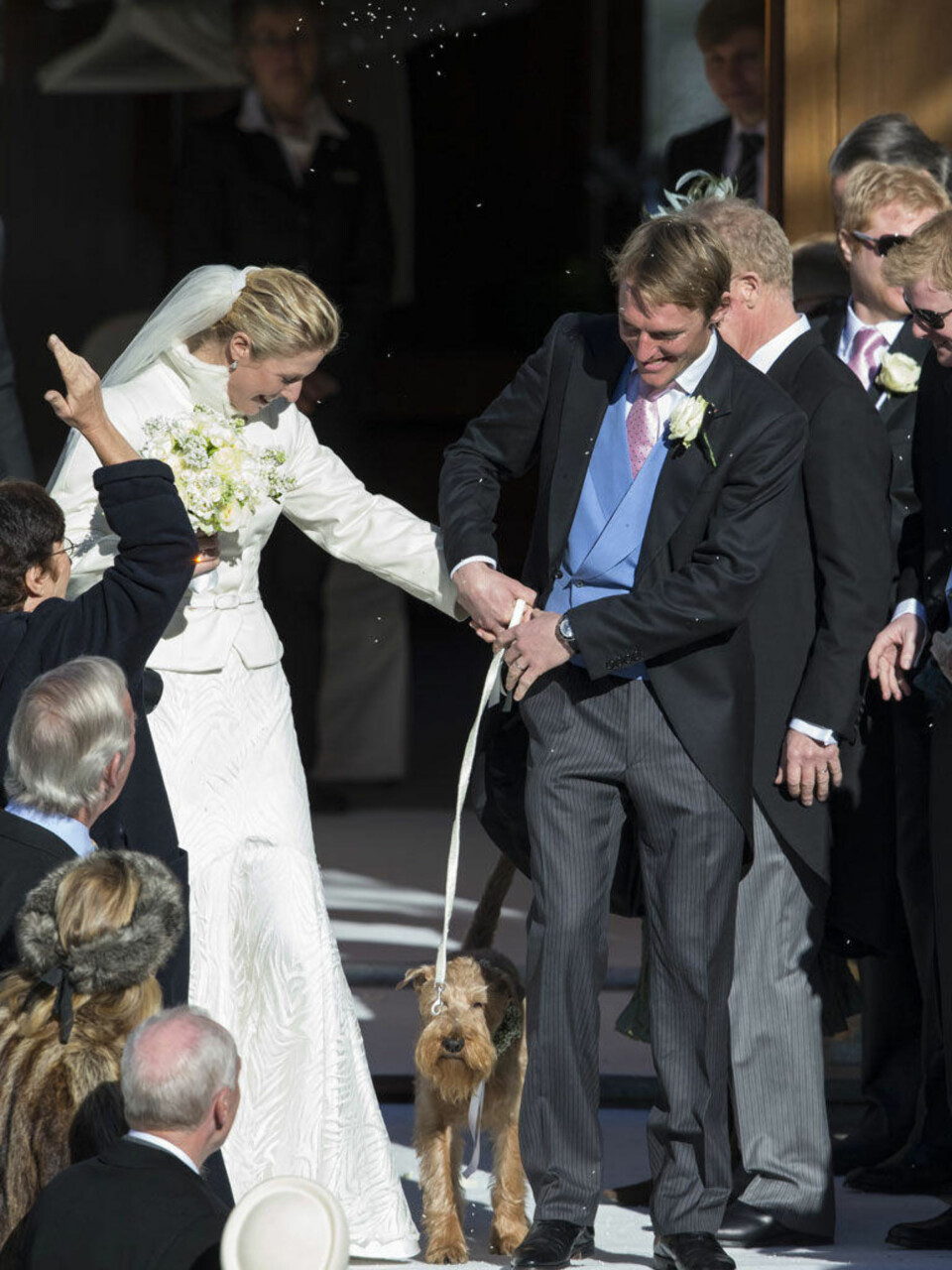 Kate og Harry koste seg i bryllup