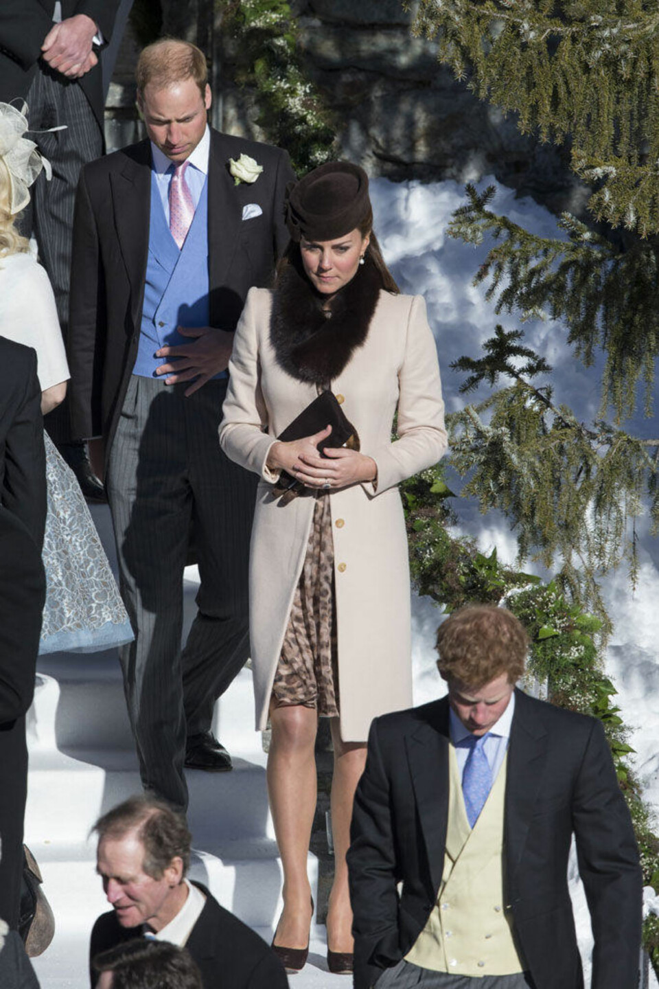 Kate og Harry koste seg i bryllup