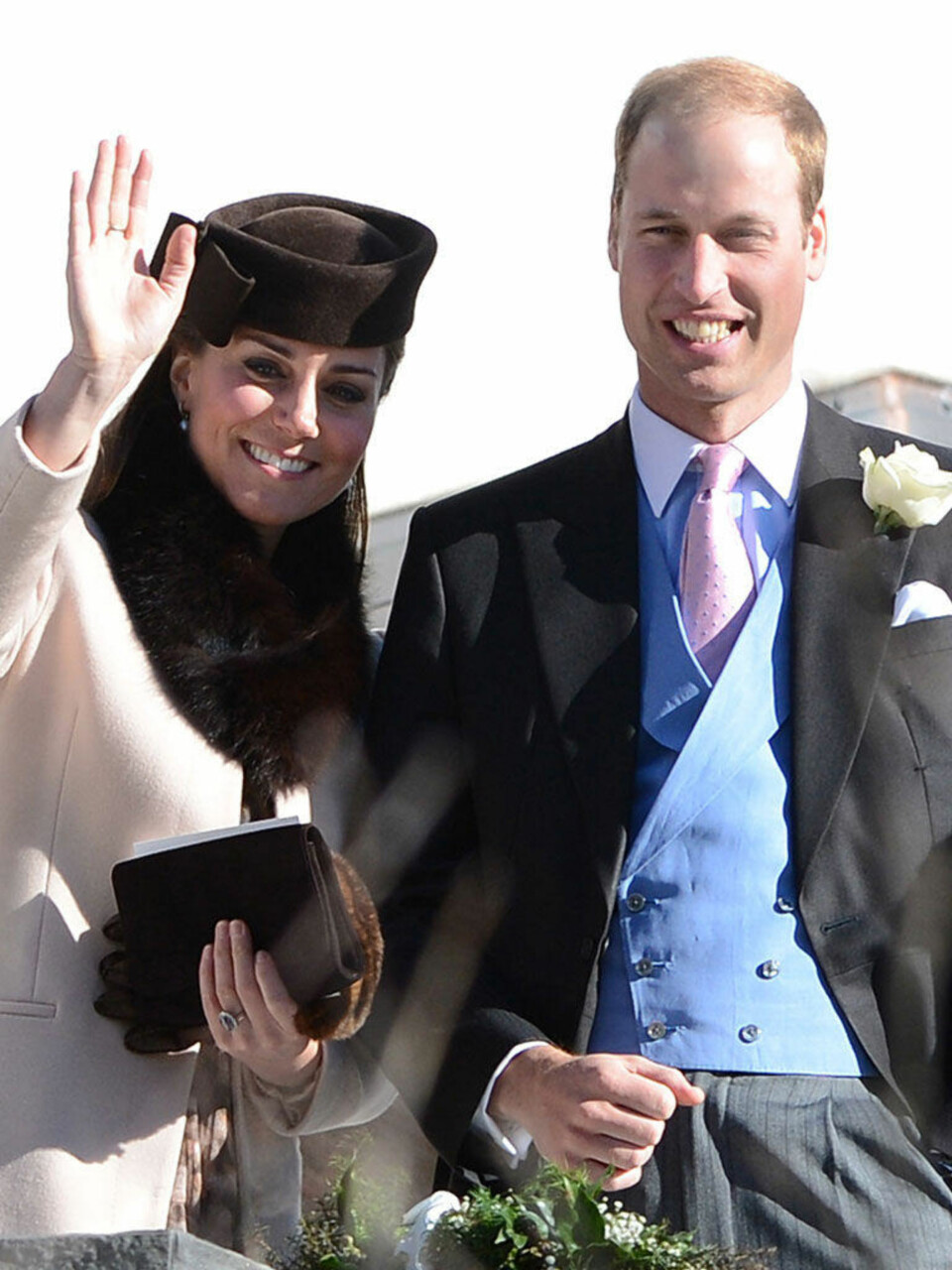 Kate og Harry koste seg i bryllup
