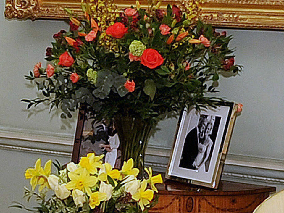 Se hvem Elizabeth har bilde av i stua