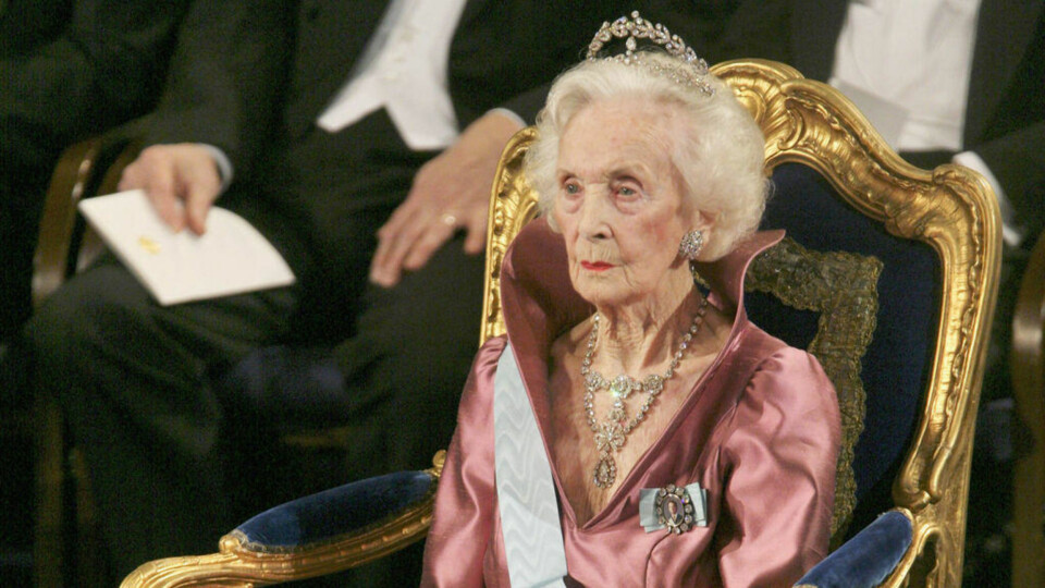 Prinsesse Lilian er død