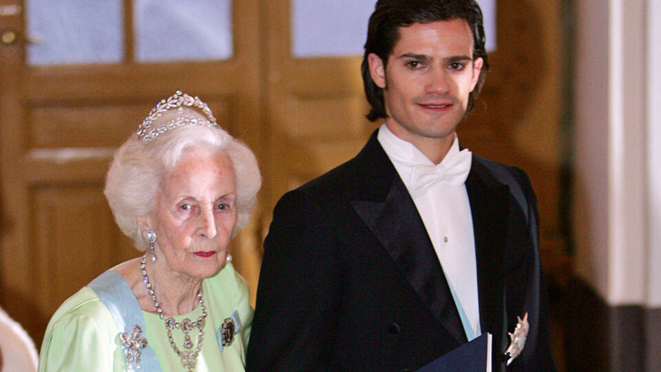 Carl Philip arver prinsesse Lilians hjem