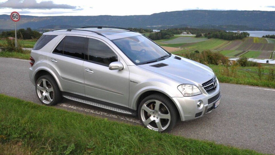 Mercedes ML 63 AMG var noe av det råeste, og dyreste, av SUV-er du kunne få tak i tilbake i 2006. Steindyr da, nå er prisen en helt annen.
