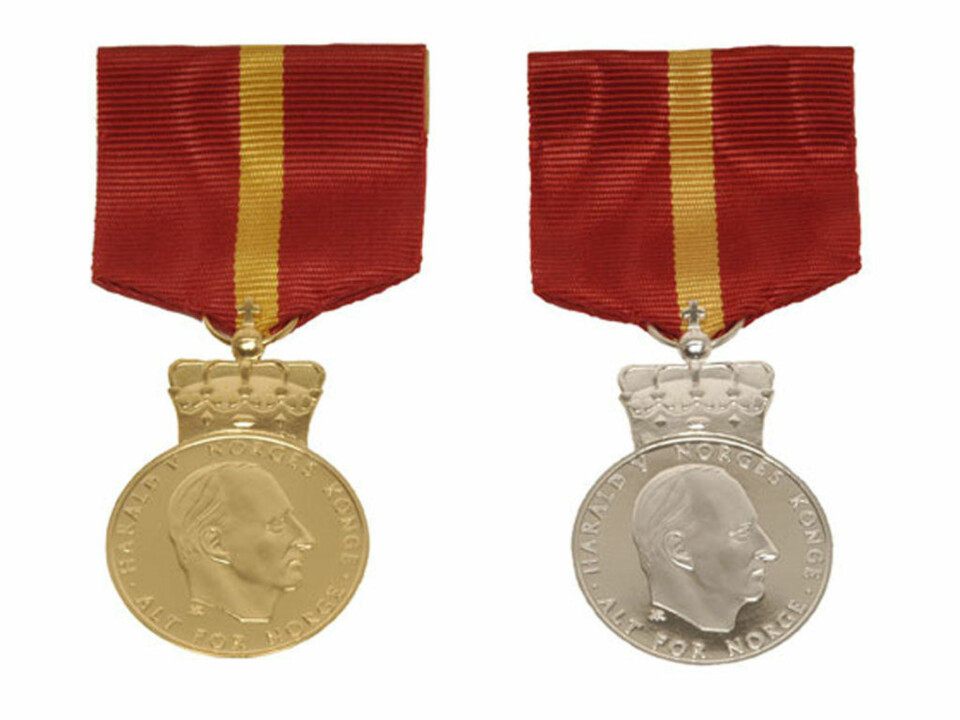 Her øver Haakon og Mette-Marit