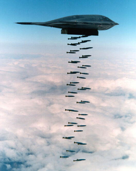 INSPIRASJON: Det er åpenbart at B-2 Spirit har har vært et ganske klart designmessig ikon.