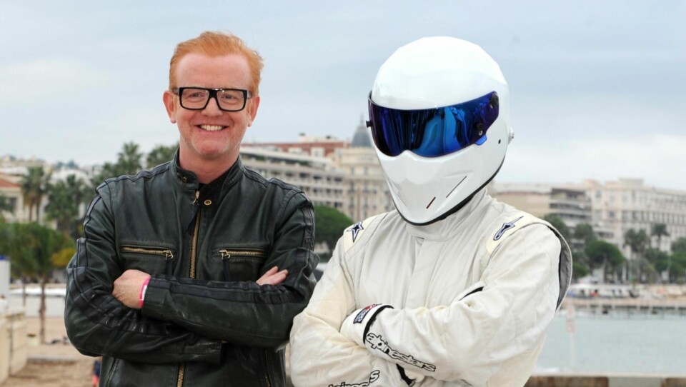 Den nye Top Gear-programlederen Chris Evans, sammen med The Stig.