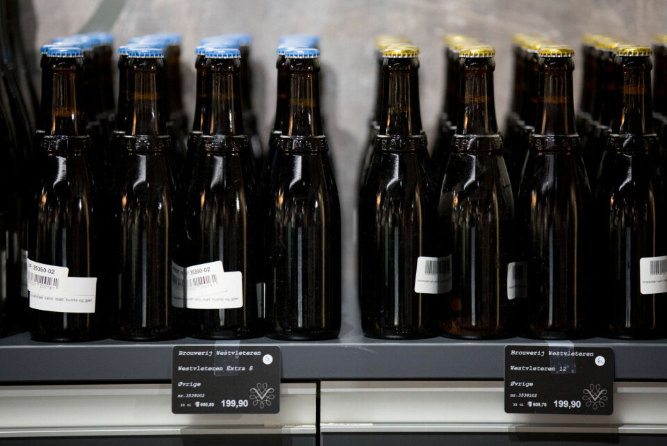 TREKKPLASTER: For mange var Westvleteren 8 (blå kork) og 12 det som fristet mest, tross den relativt stive prisen.