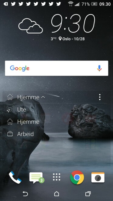 HTCs nye Sense forsøker seg på å tilpasse startskjermen din dynamisk etter hvor du er.